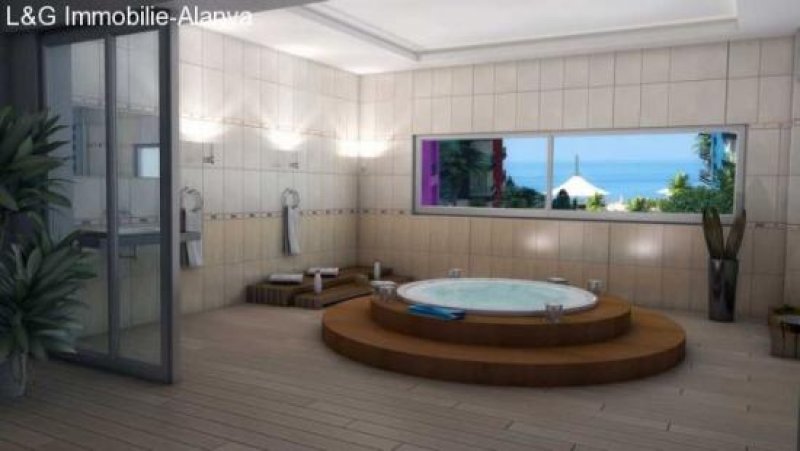 Alanya, Mahmutlar,Kargicak Luxus Penthaus am Meer mit eigener Brücke zum Privatstrand zu verkaufen Wohnung kaufen