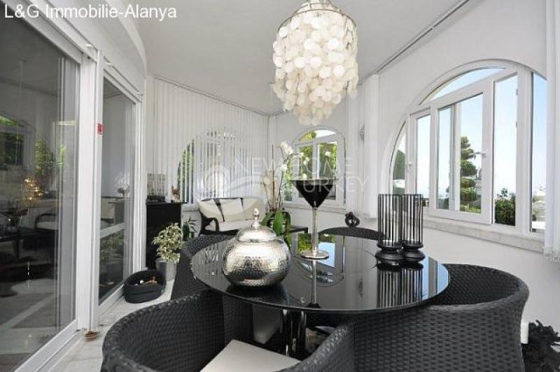 Alanya/Kargicak Luxus Villa mit Meerblick zu verkaufen. Haus kaufen