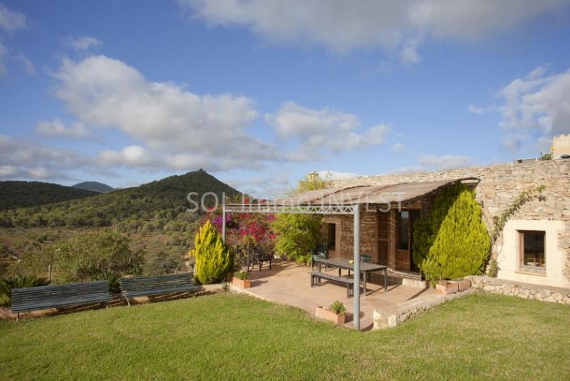 Manacor Wunderschöne Finca mit Meerblick und Ferien-Vermietlizenz Haus kaufen