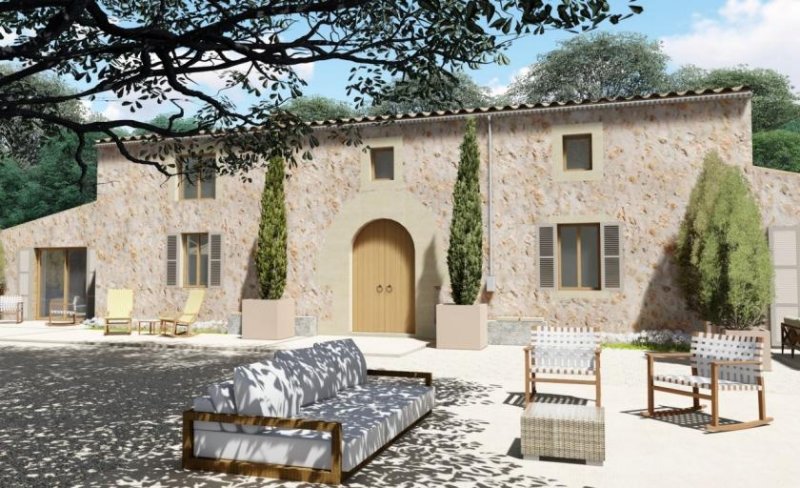 Sineu SANREALTY | Authentisches Landhaus mit umfassendem Reformprojekt in Sineu auf Mallorca Haus kaufen