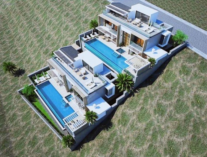 Großenstein Meerblick Luxus Villa mit privatem Pool in Kalkan Haus kaufen