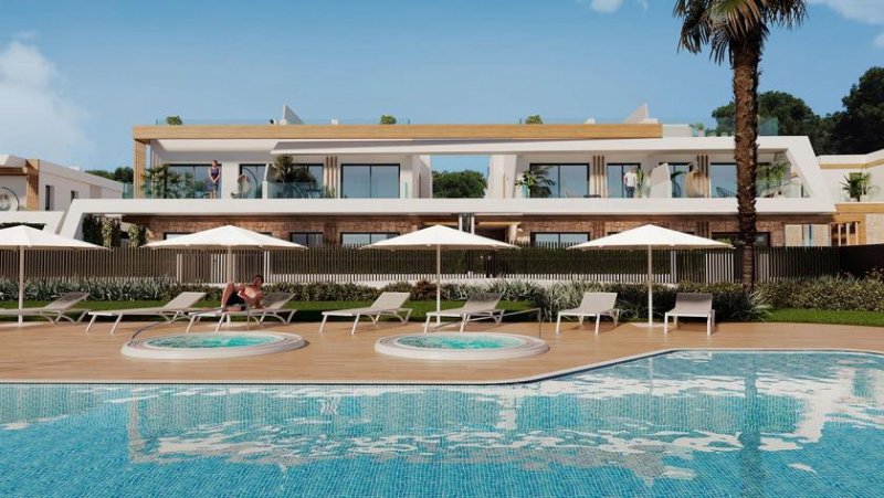 Capdepera / Cala Rajada Obergeschoss-Wohnungen mit 2 Schlafzimmern, 2 Bädern, Dachterrasse, Fußbodenheizung in Bädern, Klimaanlage und nur 500 m vom