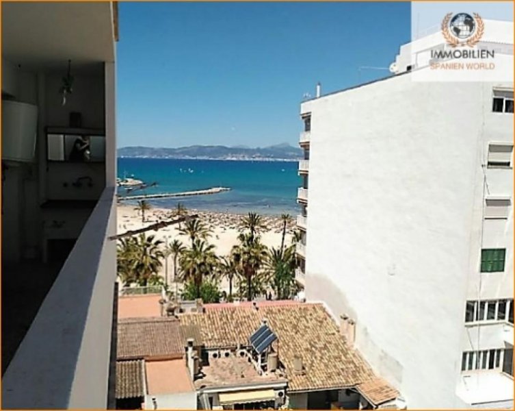 Llucmajor / s'Arenal Geräumige Wohnung mit zwei Terrassen und einem Meerblick in El Arenal-Palma de Mallorca!! Wohnung kaufen