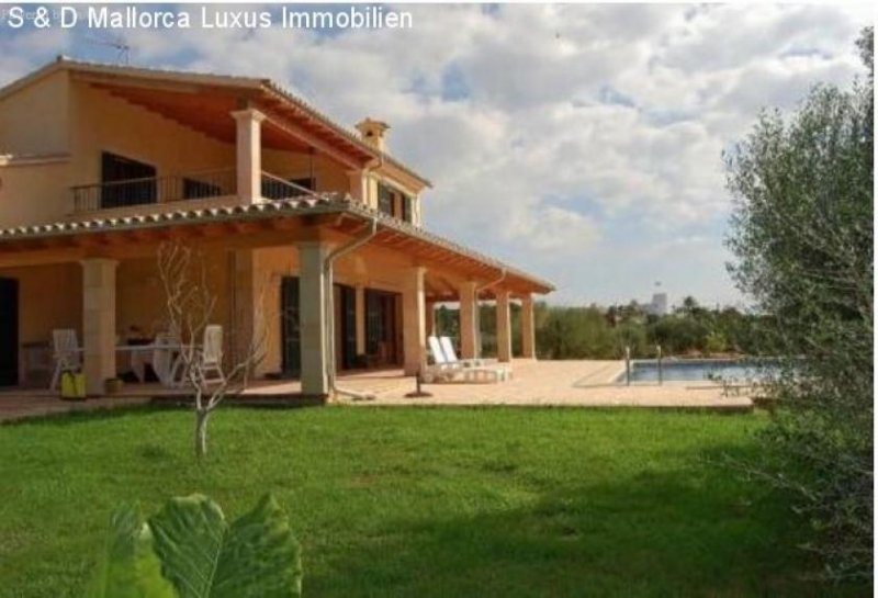 Colonia Sant Jordi Traumhafte Neubau Natursteinfinca im mallorquinischen Flair zwischen Colonia de Sant Jordi und Ses Salines mit Meerblick Haus