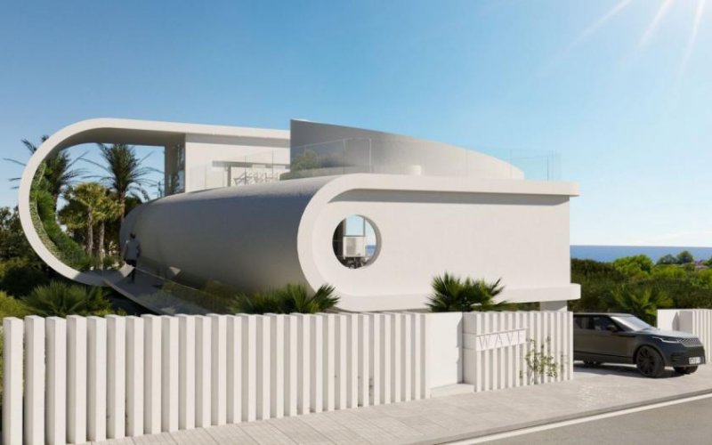 Porto Cristo Futuristische Luxusvilla mit Meerblick Haus kaufen