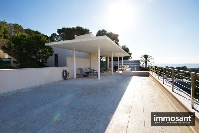 Linda bei Neustadt an der Orla Neubau Villa in exklusiver Süd West Hanglage über Talamanca Ibiza - MS05585 Haus kaufen