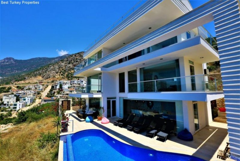 Kalkan LUXUS VILLA MIT FANTASTISCHEM MEERBLICK Haus kaufen