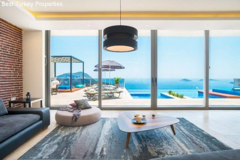 Kalkan LUXUS VILLA MIT FANTASTISCHEM MEERBLICK Haus kaufen