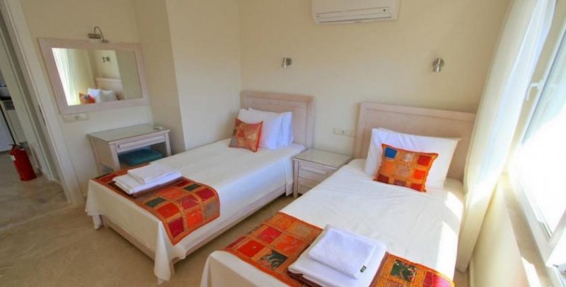 Kalkan Modernes 2 Schlafzimmer Appartement mit Meerblick Wohnung kaufen