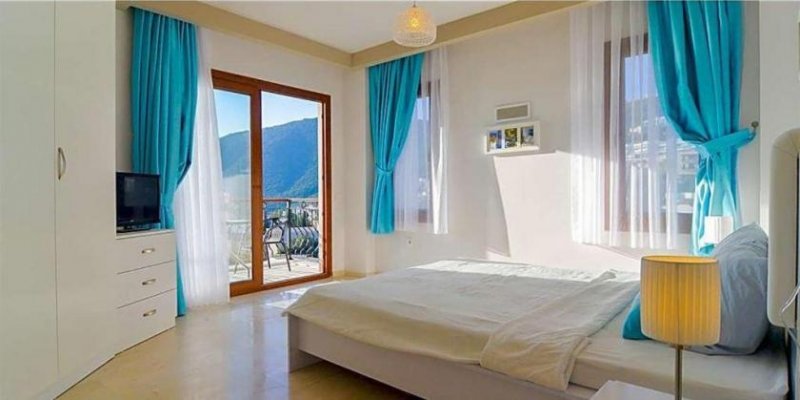 Kalkan Private 5 Schlafzimmer Luxus Villa mıt Pool und Meerblick in Top Lage Haus kaufen