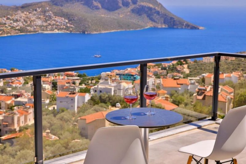 Kalkan Spektakuläre Neubauvilla mit privatem Pool und Meerblick Haus kaufen