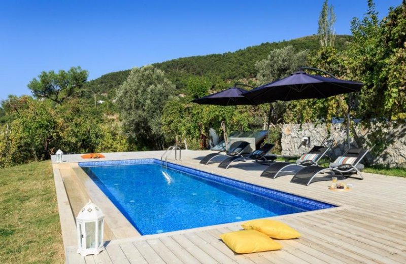 Kalkan Wunderschöne 2 Schlafzimmer Villa mit atemberaubenden Ausblicken Haus kaufen