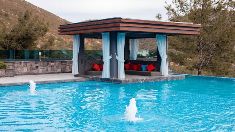 Kaş Luxus Designer Villa mit Meerblick und grossem Pool mit Whirlpool Haus kaufen