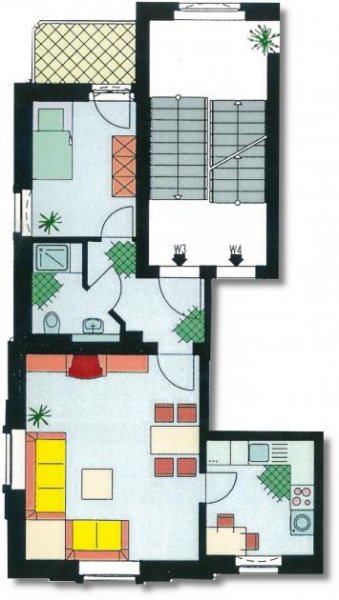 Zwickau Helle 2-Raumwohnung mit Südbalkon und Stellplatz! Vermietet! Wohnung kaufen