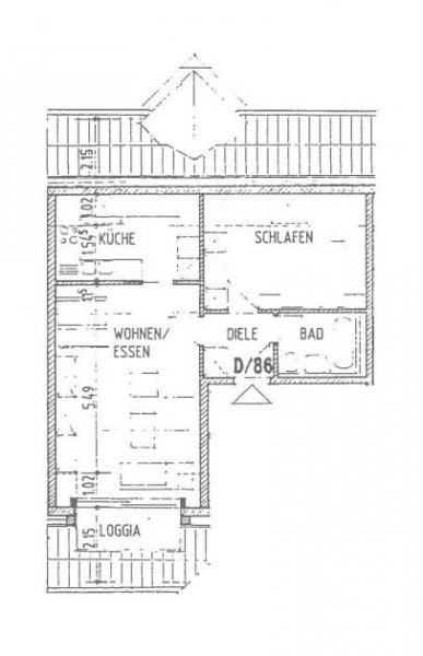 Zwickau Ruhig gelegene 2-R.-DG-Whg., Loggia + TG-Stpl. + Aufzug! Laminat bzw. Fliesen, Nähe Zwickauer Mulde! Wohnung kaufen