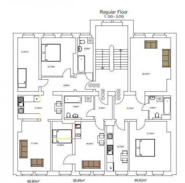 Chemnitz * Innenstadtnahes MFH in Uninähe mit schönem Hausgarten zum Fertigstellen * Haus kaufen