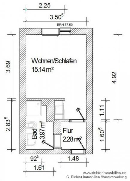 Freiberg 1 - Zimmer Wohnung zu verkaufen Wohnung kaufen