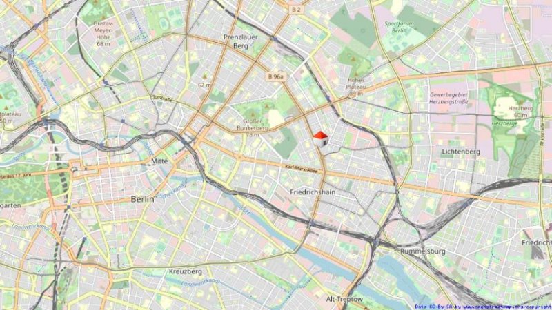 Berlin Attraktive 3-Zimmer-Erdgeschosswohnung 
im begehrten Friedrichshain Wohnung kaufen