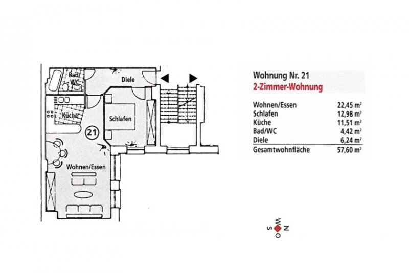 Berlin Investition im Prenzlauer Berg – sanierte 2-Zimmer-Wohnung, vermietet Wohnung kaufen