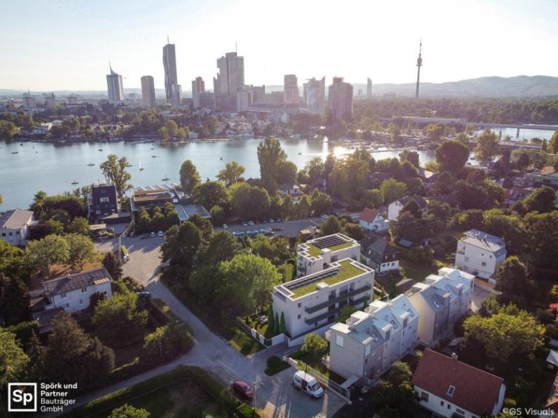 Wien, Donaustadt Luxuriöse Dachgeschoßwohnungen mit Terrasse – Wohnen an der Alten Donau Wohnung kaufen