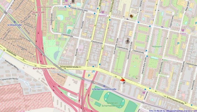 Berlin Vermietete Balkon-Wohnung in Berlin-Reinickendorf mit eventuellen Eigenbedarfskündigungspotential
- Provisionsfrei - Wohnung