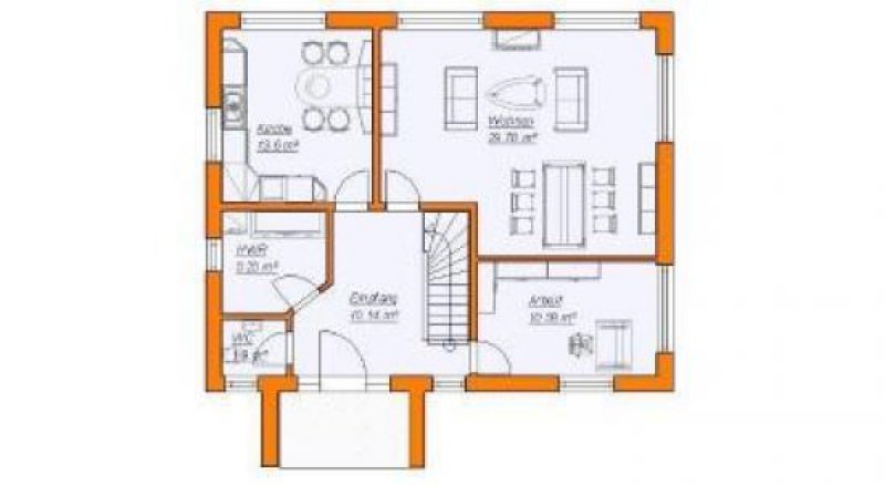 Stahnsdorf Das Magdeburghaus - "Haus Calbe" Stadtvilla als massives Energiesparhaus nach EnEV 2009 Haus kaufen