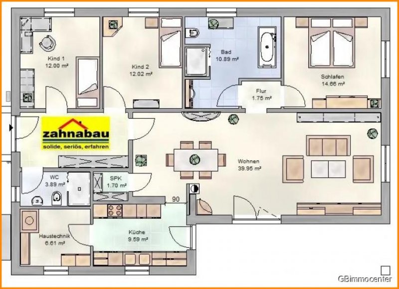 Michendorf Altersgerecht, Zukunftsorientiert und schlau der BAU mit Zahnabau Haus kaufen