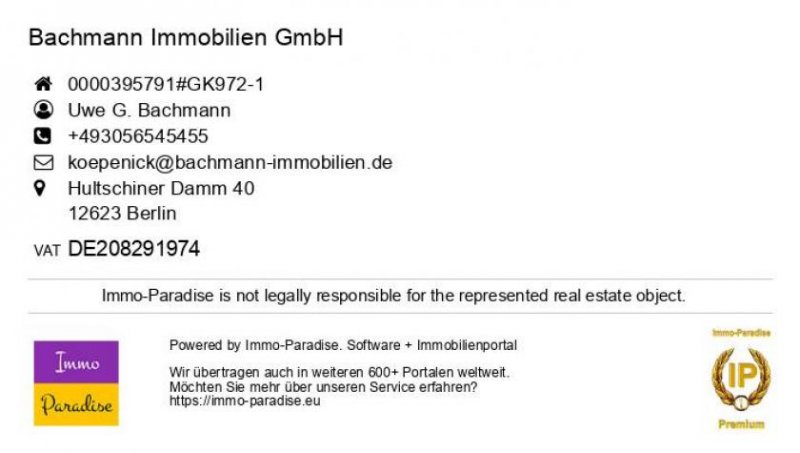 Schöneiche bei Berlin Schöneiche bei Berlin: Eigentumswohnung mit 2 Zi., Balkon, herrlicher Hobbyraum und PKW-Stellplatz Wohnung kaufen