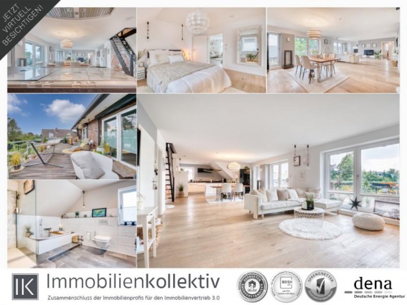 Stelle COURTAGEFREI! Penthouse Traum mit ca. 182 m² Wohn-/Nutzfläche, Dachterrasse & Stellplatz! Wohnung kaufen