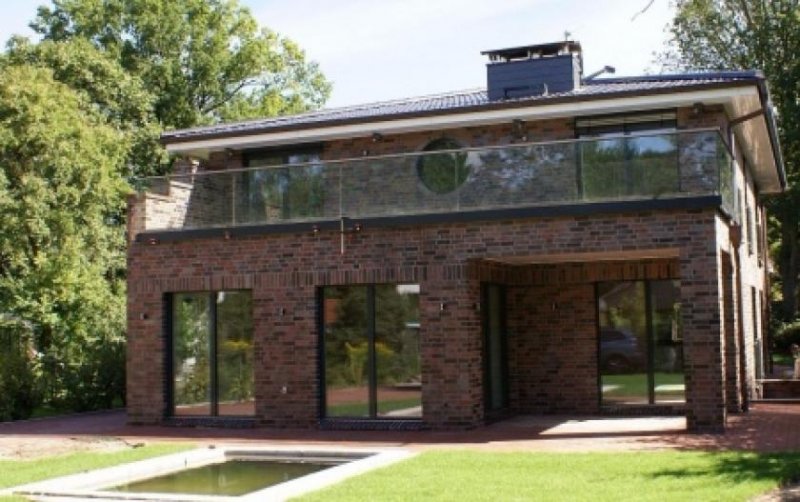 Hamburg Neubauplanung eines Architektenhauses im Bauhausstil mit Dachterrasse Haus kaufen