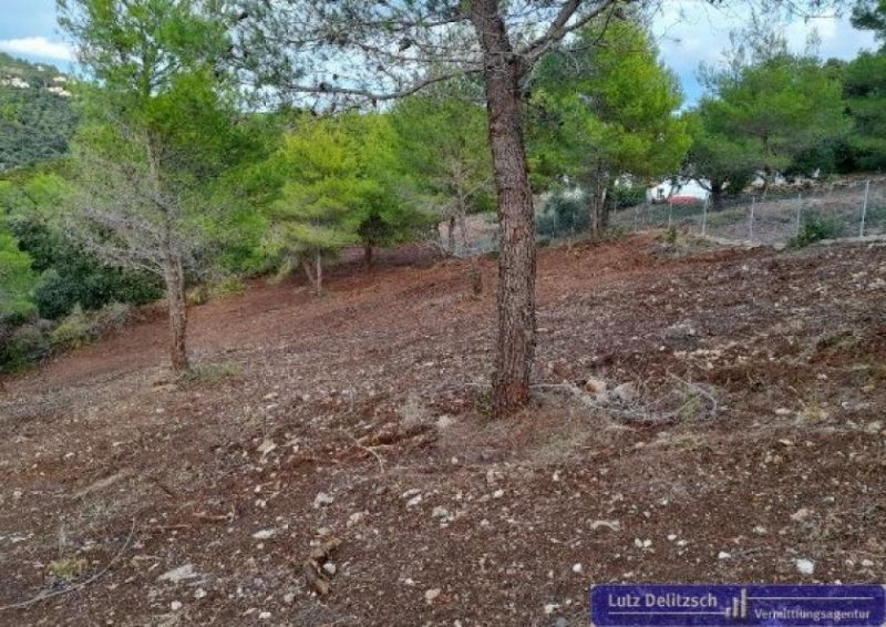 Agaliani Baugrundstück mit Meer- und Bergsicht im Bereich Agaliani Grundstück kaufen