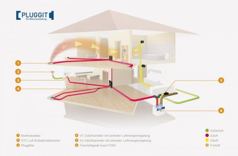 Brebel KfW 55 im Standart mit Großen Fenster und 2,75m Raumhöhe sorgen für Freundliche und helle Räume und wirken belebend Haus