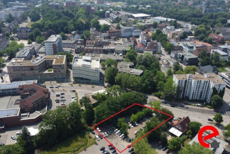 Pinneberg 2.183 m² Baugrundstück im Zentrum von Pinneberg mit GRZ: 0,8 Grundstück kaufen