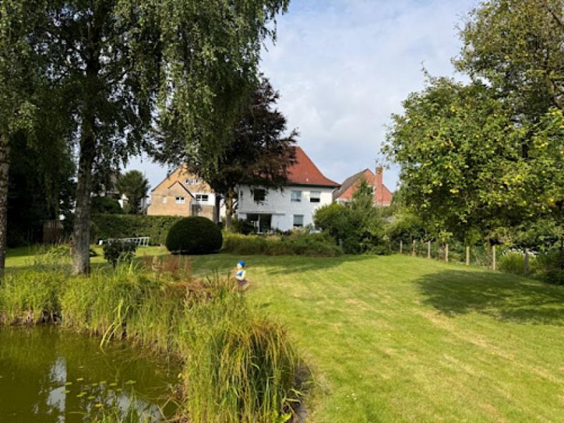 Heide Verkauf einer gepflegten Jugendstilvilla mit Einliegerwohnung und idyllischem Grundstück in Heide Haus kaufen