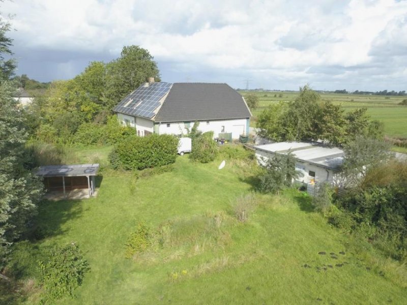 Drage (Kreis Nordfriesland) Großes Anwesen mit viel Platz und Teich in Drage Haus kaufen