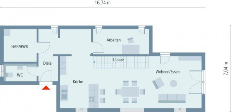 Zetel Das Ein­fa­mi­li­en­haus für In­di­vi­dua­lis­ten Haus kaufen