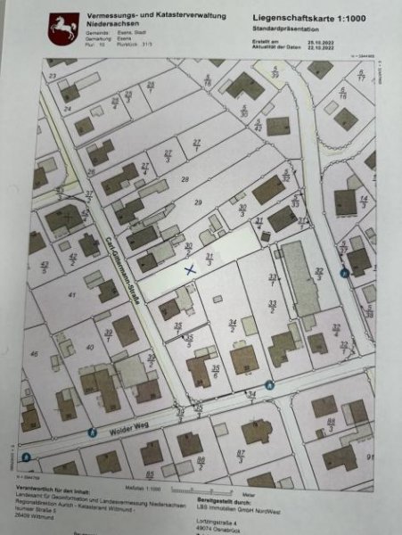 Esens - ruhige Innenstadt-Lage: Neubau von 3 Ferienwohnungen und 1 Dauer-Wohnung ! Wohnung kaufen