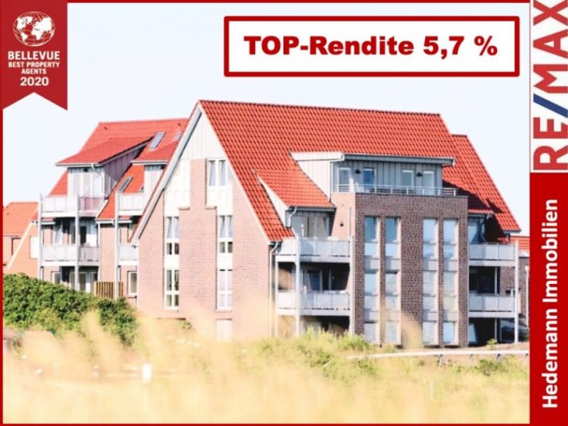 Baltrum * Ferienwohnung auf BALTRUM * TOP-Rendite * Baujahr 2013 * voll möbliert * Balkon mit Meerblick * erstklassige Lage * * Wohnung