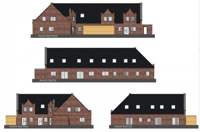 Leer (Ostfriesland) Individuell und modern: Neubauprojekt mit 9 Wohneinheiten in Leer-Bingum. KFW Programm 296 möglich Wohnung kaufen