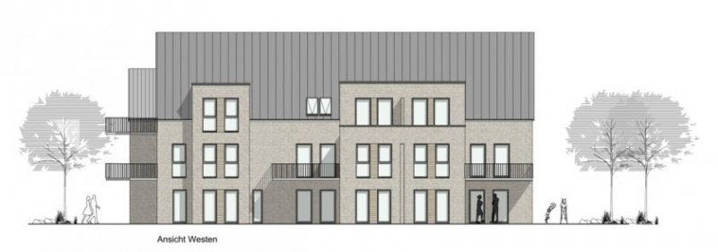 Moormerland Modernes Wohnen/Arbeiten in Warsingsfehn – Neubau eines MFH mit 12 Wohn- und Geschäftseinheiten Wohnung kaufen