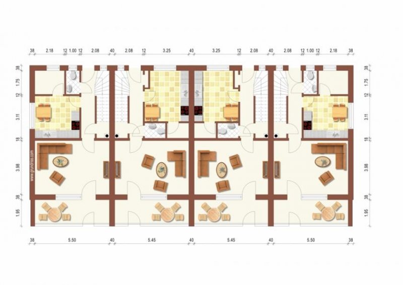 Ostrhauderfehn *Vierfamilienhaus in Ostrhauderfehn * Teilungserklärung liegt vor * 25.080 € jährliche Mieteinnahmen * Effizienzklasse D *