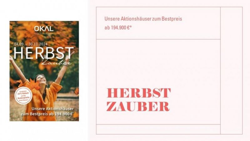 Wienhausen Die OKAL Premiumklasse, inkl. Grundstück - Häuser ab 194.900 EUR. Bitte Herbstzauber Prospekt beachten. Haus kaufen