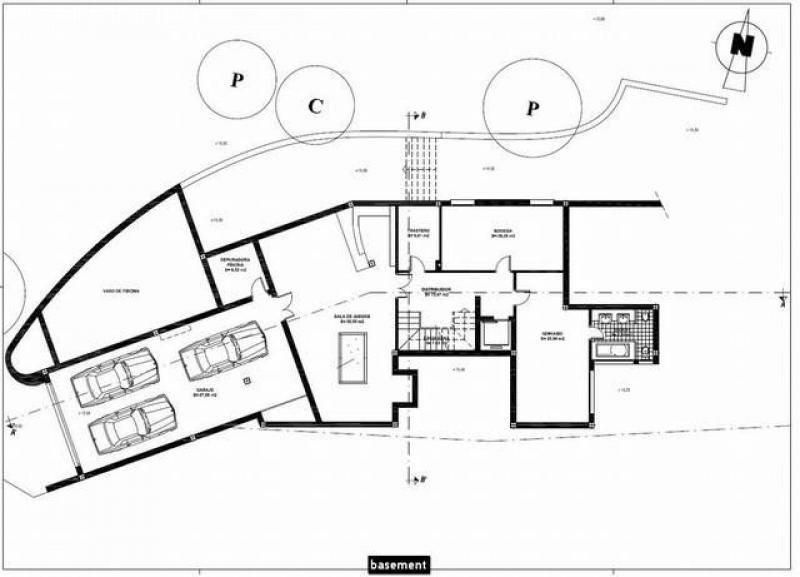 ELVIRIA Villa mit Meerblick und Projekt in La Mairena Grundstück kaufen