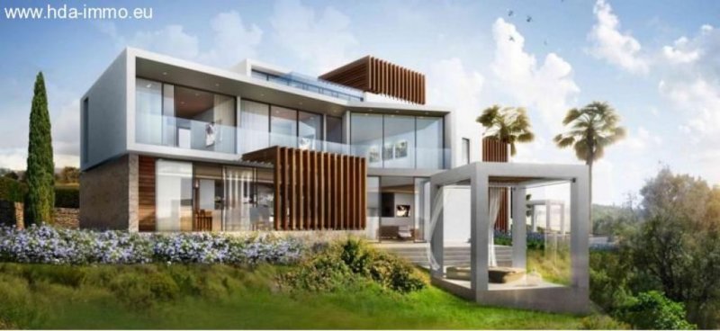 Marbella-Ost hda-immo.eu: 4 SZ Neubauvilla, Bauhausstil, Santa Clara Golf Ressort Marbella-Ost Haus kaufen