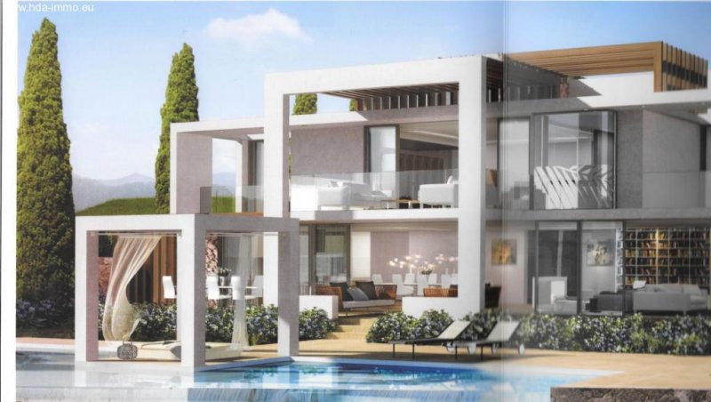 Marbella-Ost hda-immo.eu: 4 SZ Neubauvilla, Bauhausstil, Santa Clara Golf Ressort Marbella-Ost Haus kaufen