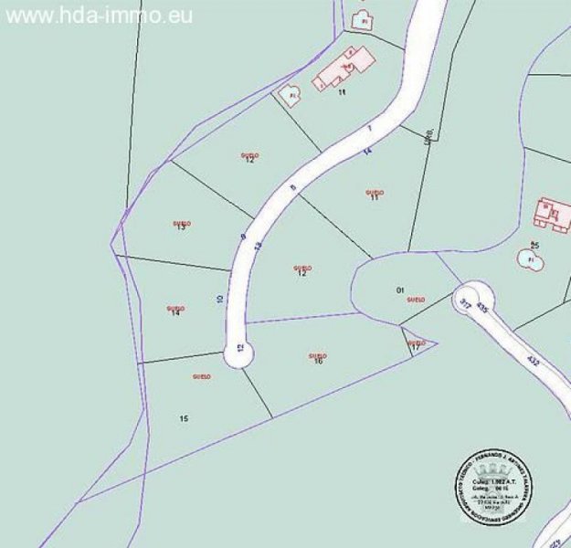 Marbella hda-immo.eu: Meerblick Grundstück in El Rosario mit guter Lage Grundstück kaufen