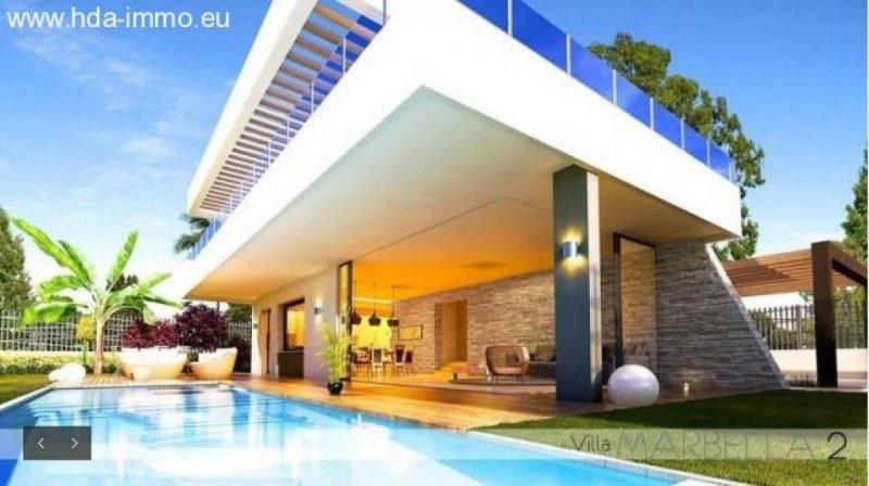 Marbella HDA-immo.eu: preisgünstige Neubauvilla in Marbella-Ost -Las Chapas- Haus kaufen