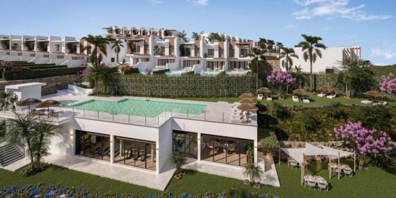 Heimbuch Neubau-Golf-Villen mit Meerblick in El Chaparral, Malaga Haus kaufen