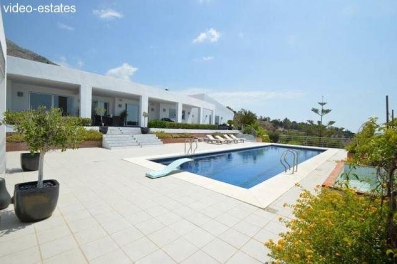 Mijas-Pueblo Moderne Finca mit Meerblick Haus kaufen