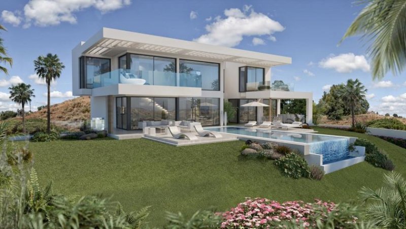 Mijas Neubau - Luxusvilla mit fantastischen Panoramablicken in La Cala Golf Haus kaufen